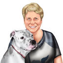 Owner with Pet Portrait