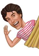 Siblings+Full+Body+Funny+Caricature+in+Color+Style