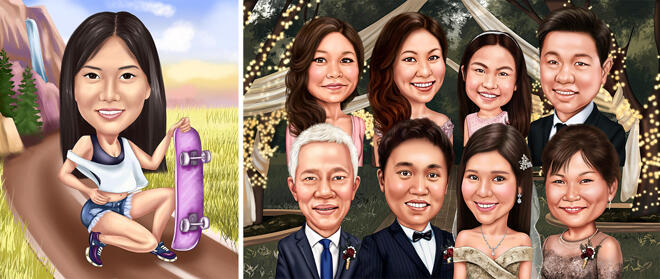 Japanilainen karikatyyri