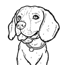 Portrait personnalisé de chien