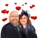 Retrato romántico a partir de fotos