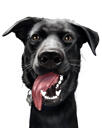 Anpassad Labrador-karikatyr