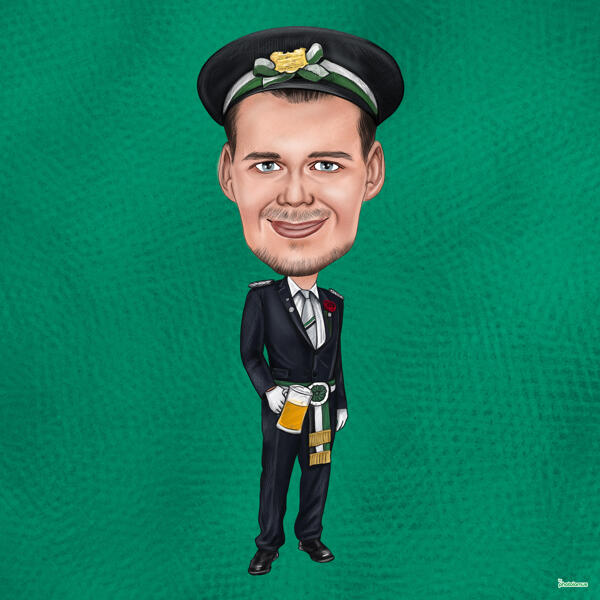 Dessin caricatural à partir de photos