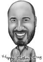 Caricatura personalizada del Día del Padre