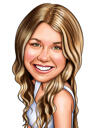 Teenager Caricature