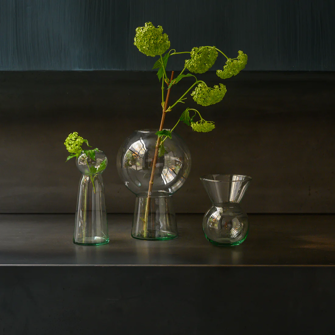 7. Vase à fleurs en verre recyclé-0
