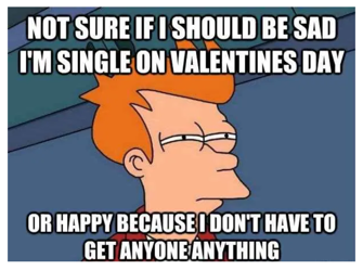 9. Olla surullinen vai olla olematta: sinkku Valentine's Dilemma?-0