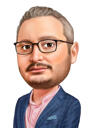 Business Avatar Professional Drawing