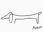 9. „Hund“ (1957) von Pablo Picasso-0