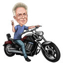 Kohandatud karikatuur fotodest
