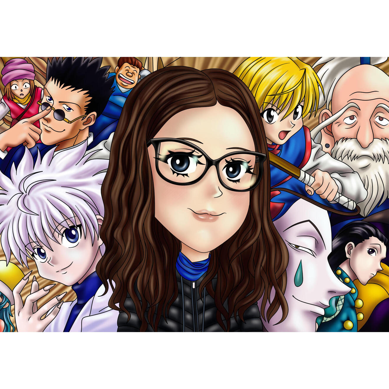Cartoon From Photos Anime Style Background