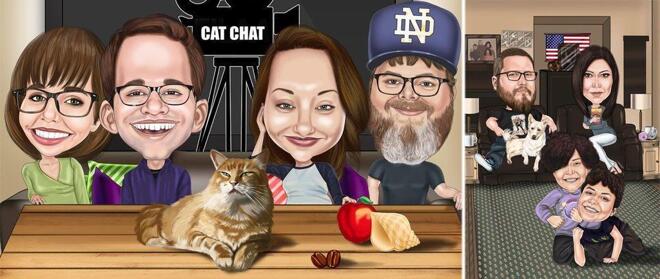 Thanksgiving Caricature