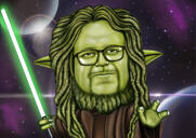 Person as Movie Character Cartoon Caricature