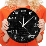 7. Horloge murale mathématique pour les enseignants-0