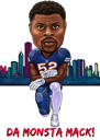 Coach Cartoon Portrait from Photo