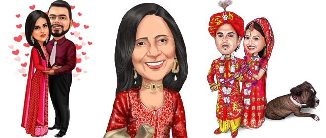 Indiase karikatuur