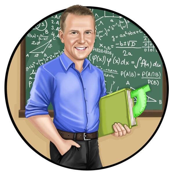 Portrait d'avatar caricatural - Toute profession