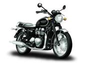 Custom Harley-Davidson Motorcycle Cartoon
