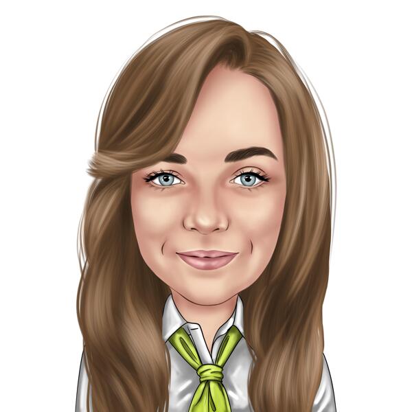 Personalized Employee Caricature