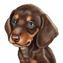 Custom Dog Portrait from Photo