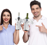 5. Sac à vin en blouse blanche pour les médecins-0