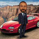 Road Man autopliiatsite joonistamine