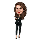 Femme d'affaires en costume