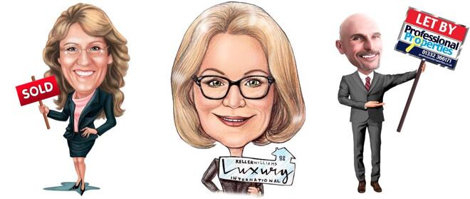 Kinnisvara karikatuur