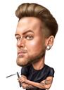 Caricature personnalisée en ligne dessinée à partir d'une photo