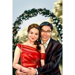 Oil Painting: Couple Drawing