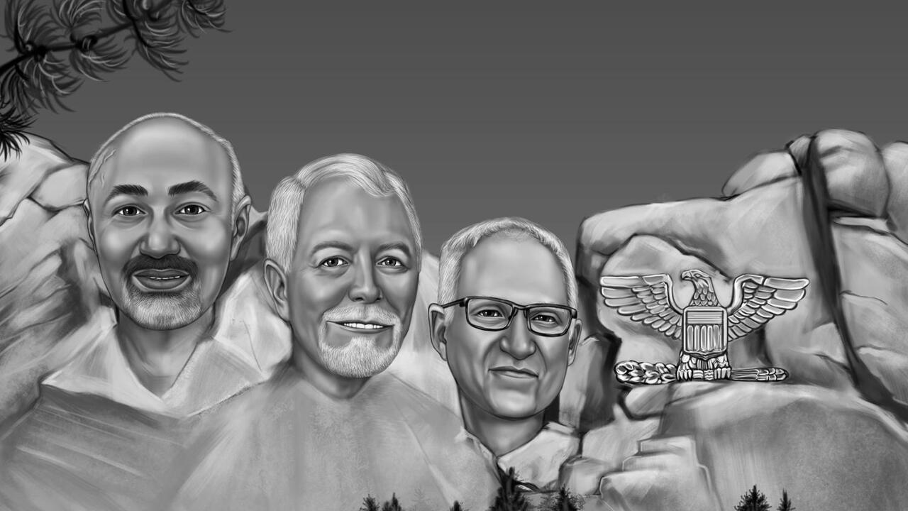 Mount Rushmore Cartoon