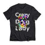 Gekke hond dame T-shirt
