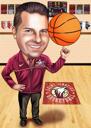 Trainer Cartoon Portrait from Photo
