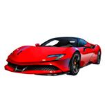 Red Car Drawing from Photo