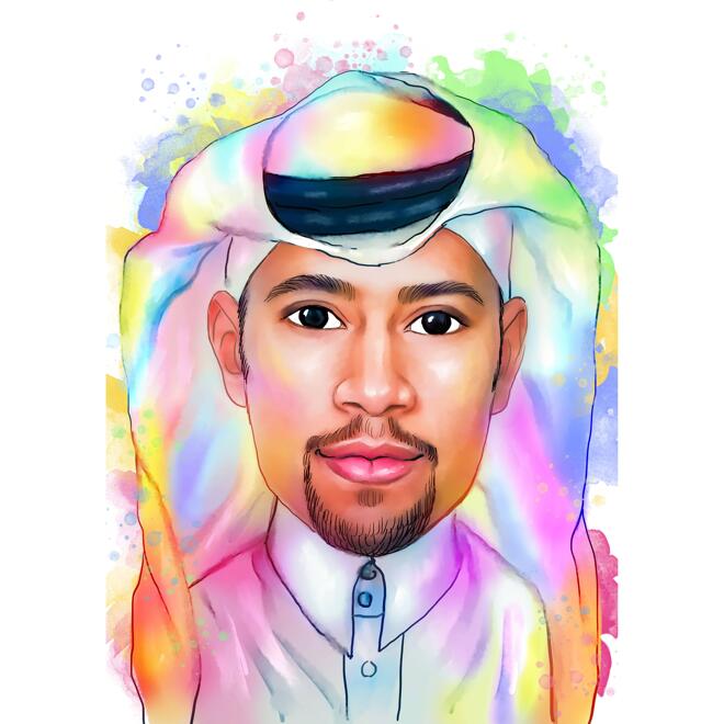 Pastel Watercolor Portrait Delicate Shading Techniques