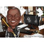 Legend Has Retired - Retirement Caricature Gifts