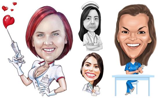 Nurse Caricature