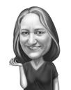 Portrait in Black and White Style