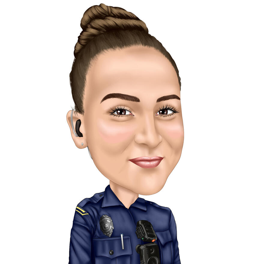 Female Police Officer Portrait