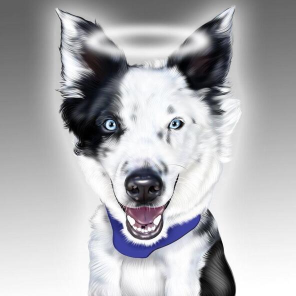 Memorial Hund Porträtt