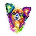 Any Pet in Watercolor Style