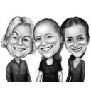 Custom Work Group Caricature