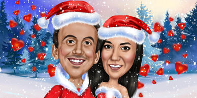 Top 16 des meilleures caricatures à offrir à un couple à Noël et qui donneront de la joie