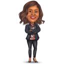 Femme d'affaires en costume