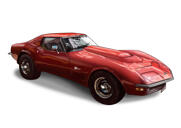 Red Car Drawing from Photo