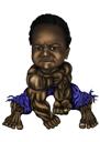 Personagem inspirado no filme Kid Transformers