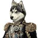 Portrét královského psa