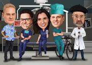 Healthcare Professional Doctor’s Day Caricature