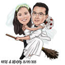 Movie Wedding Caricature