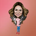 Desenho de Caricatura a partir de Fotos
